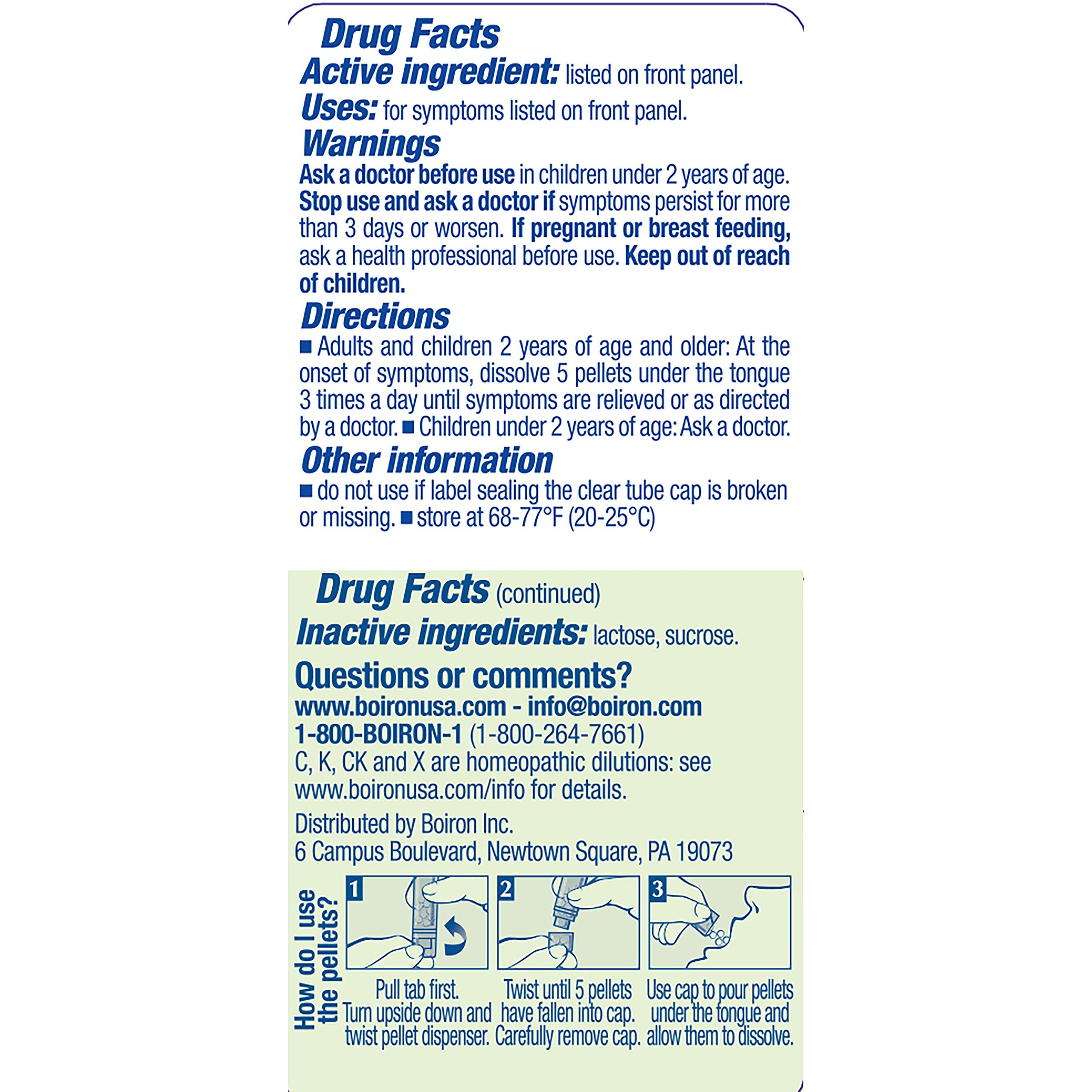 Boiron Mercurius Solubilis 6C sore throat relief in a discreet homeopathic format