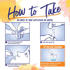 Boiron Oscillococcinum dosage instructions illustration with every 6 hours