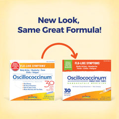 Oscillococcinum pellets dissolving under the tongue for easy use