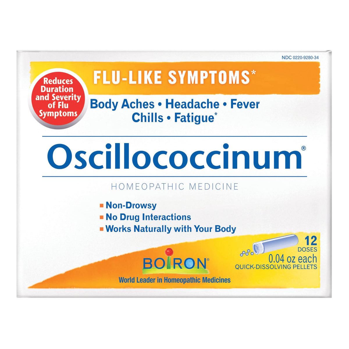 Boiron Oscillococcinum two-pack front view for ready flu support