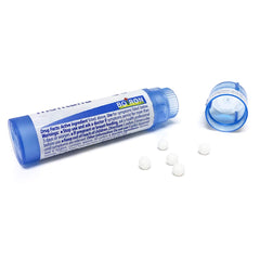 Boiron pack of 3 tubes with labeling and instructions for travel use.