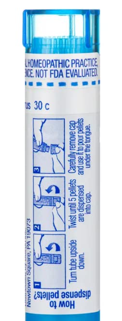 Boiron Phosphorus 30C five-tube pack offers extended supply.