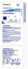 Boiron Phosphorus 30C pellets melt in mouth for quick dosing.