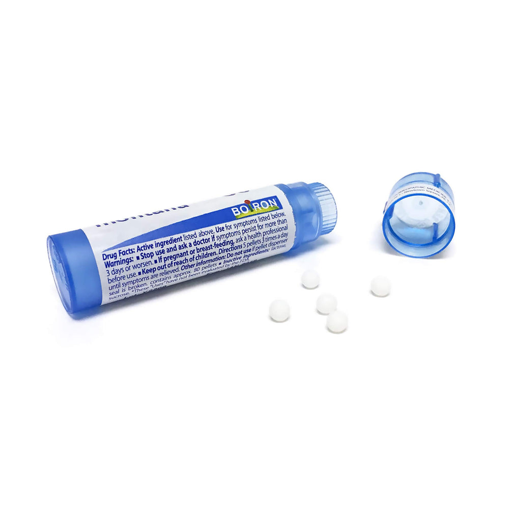 Boiron Silicea 200CK packaging box front with pack of three tubes.