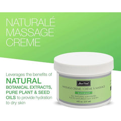 Bon Vital' Naturale Massage Creme moisture barrier with safflower oil.