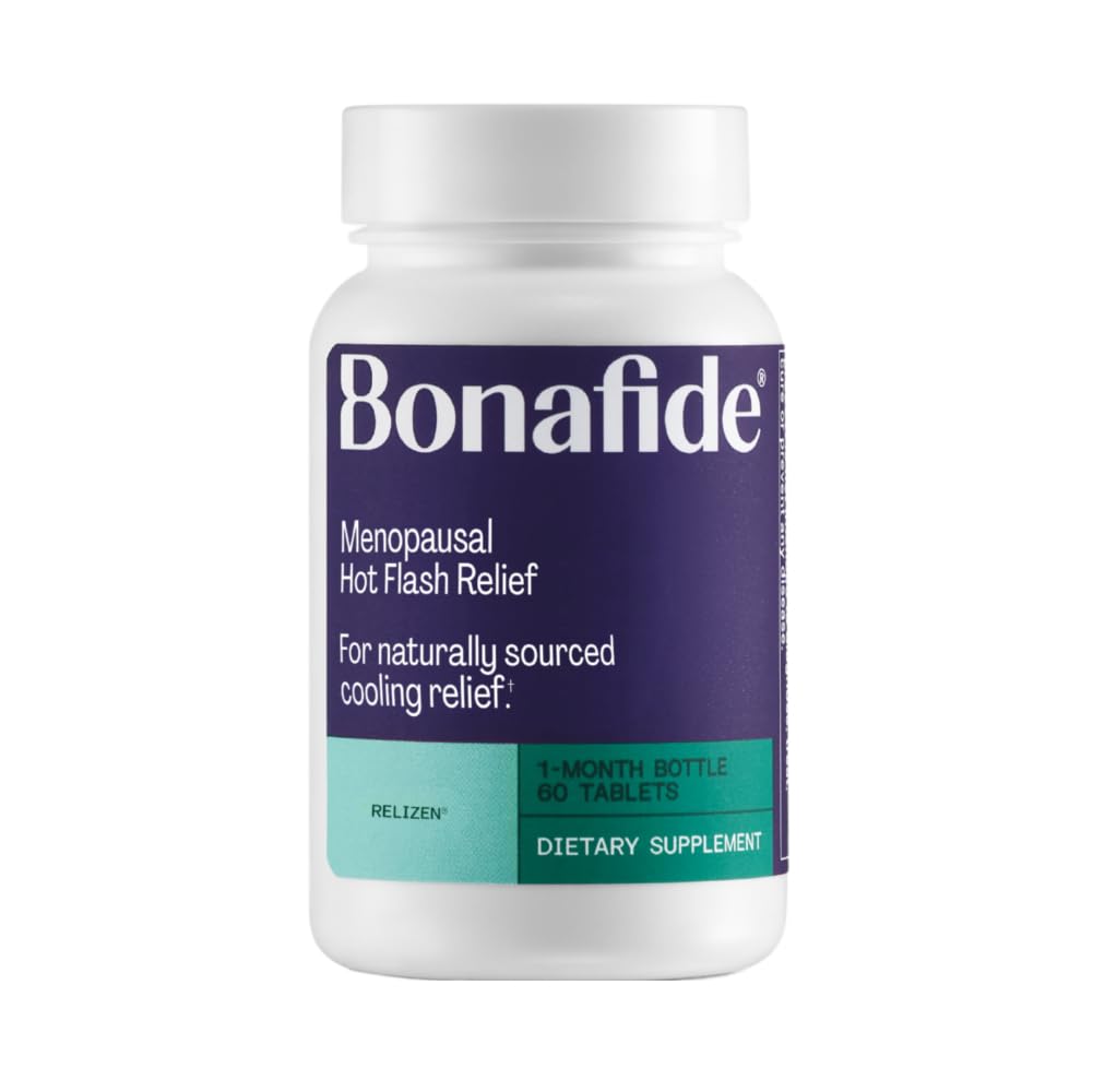 Bonafide Relizen bottle pouring shows easy daily use and cooling relief.
