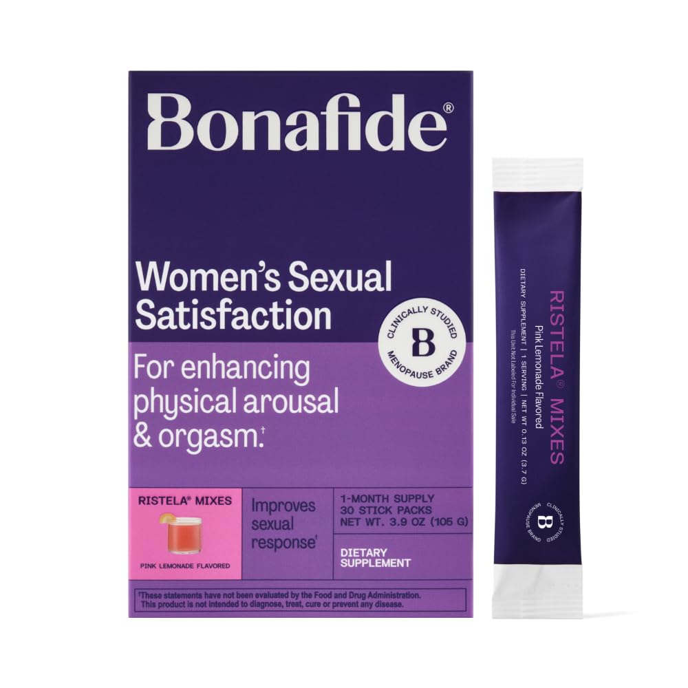 Bonafide Ristela Mixes bottle pour shows easy daily use for arousal support.