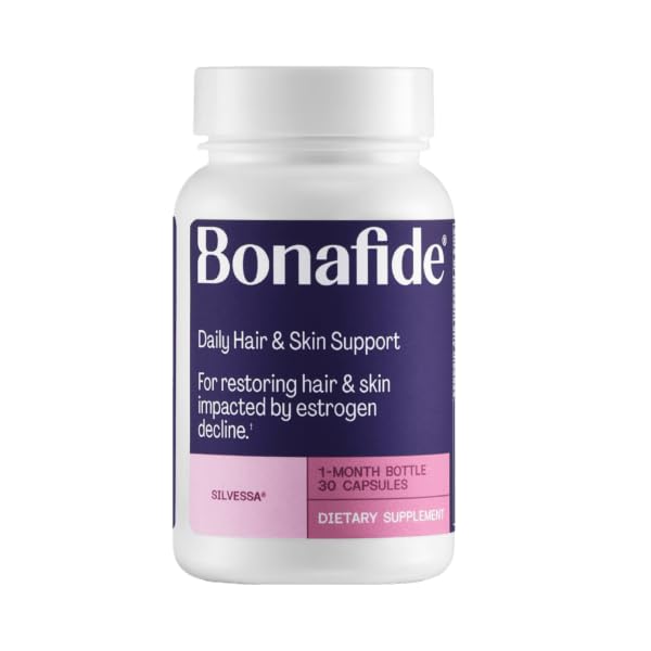 Bonafide Silvessa bottle pouring daily hair and skin nourishment