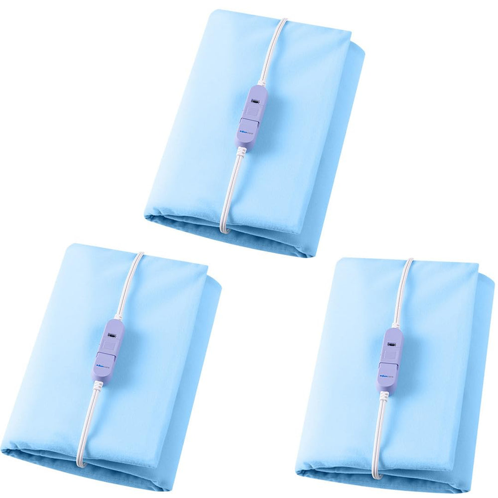 Boncare Stay-On heating pad with back and shoulders coverage for steady warmth