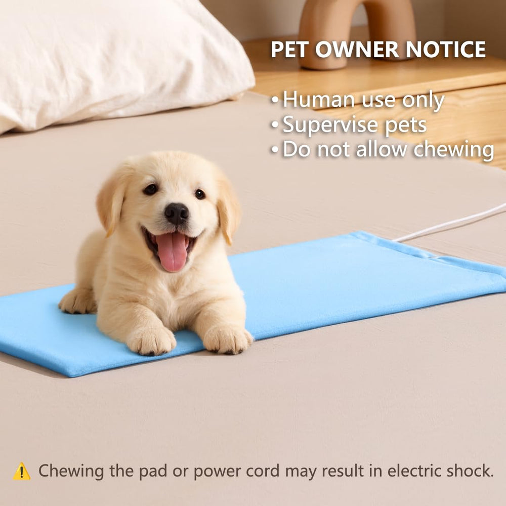Boncare Stay-On heating pad triple thermostats for stable warmth