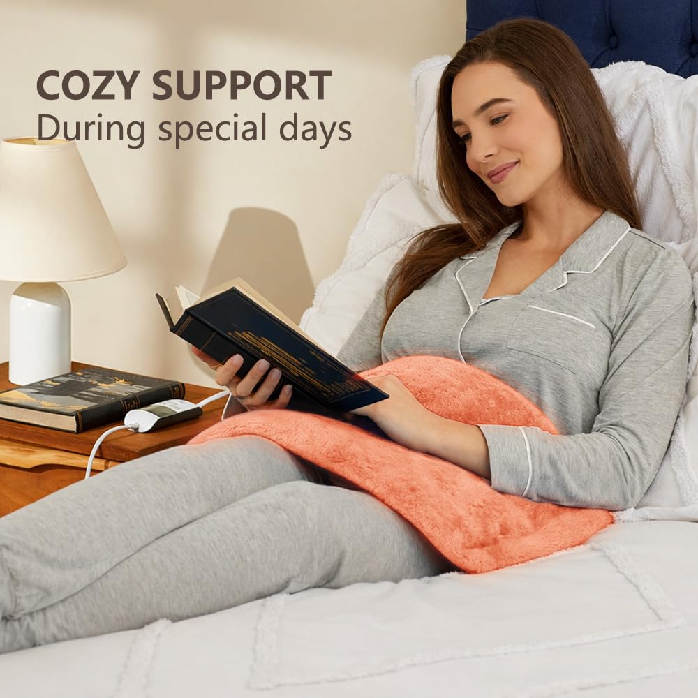 Boncare Ultra Plush XL heating pad gift box is ready for gifting, ideal for holidays