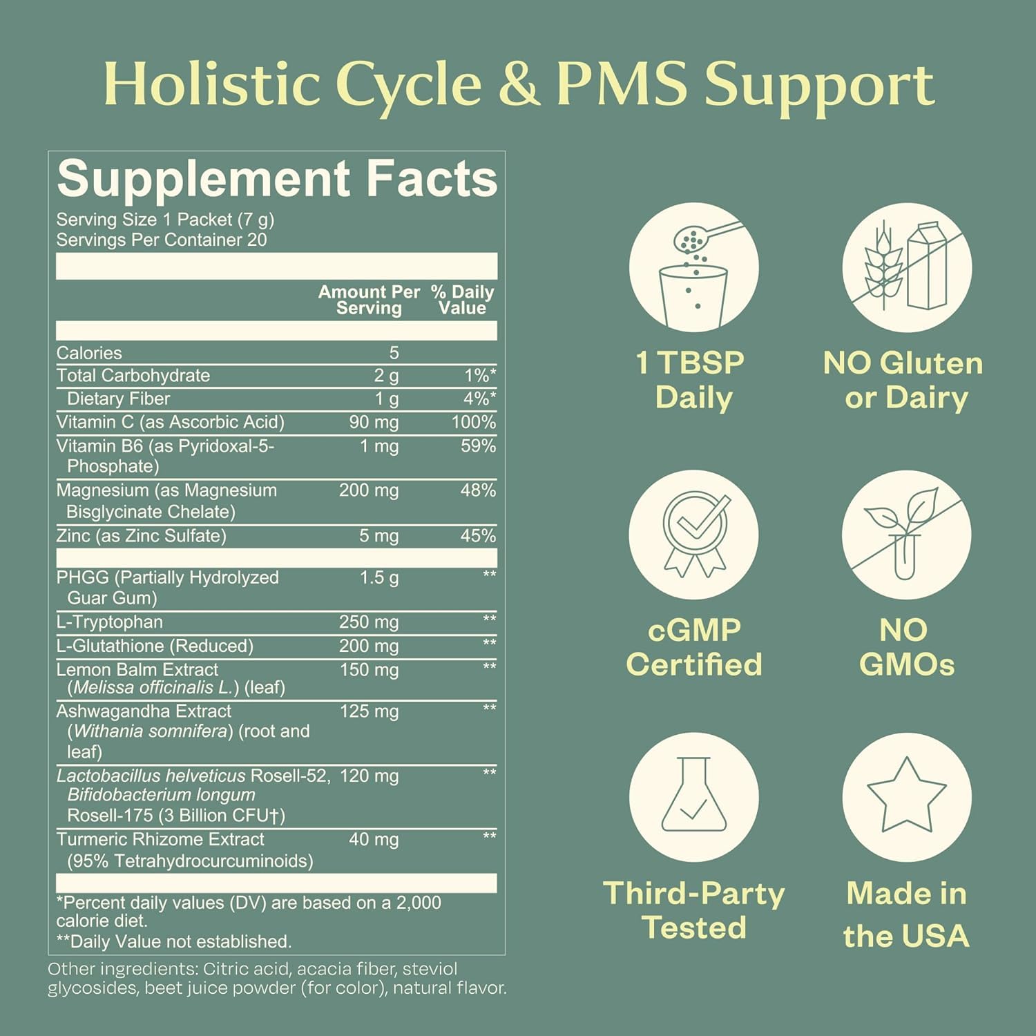 BOND Cycle Care daily-use routine with spoon and water.