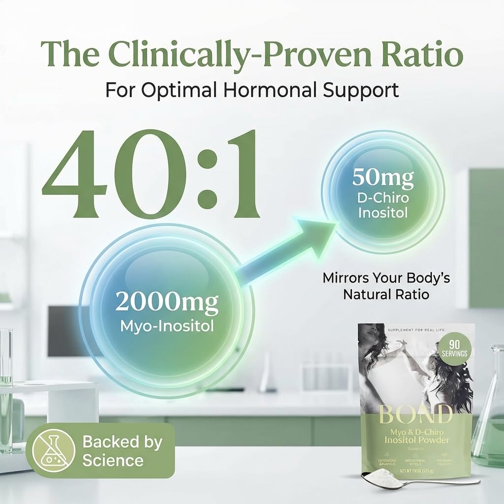 Powder poured into glass showcases vegan, sugar-free option for hormone-friendly routine.