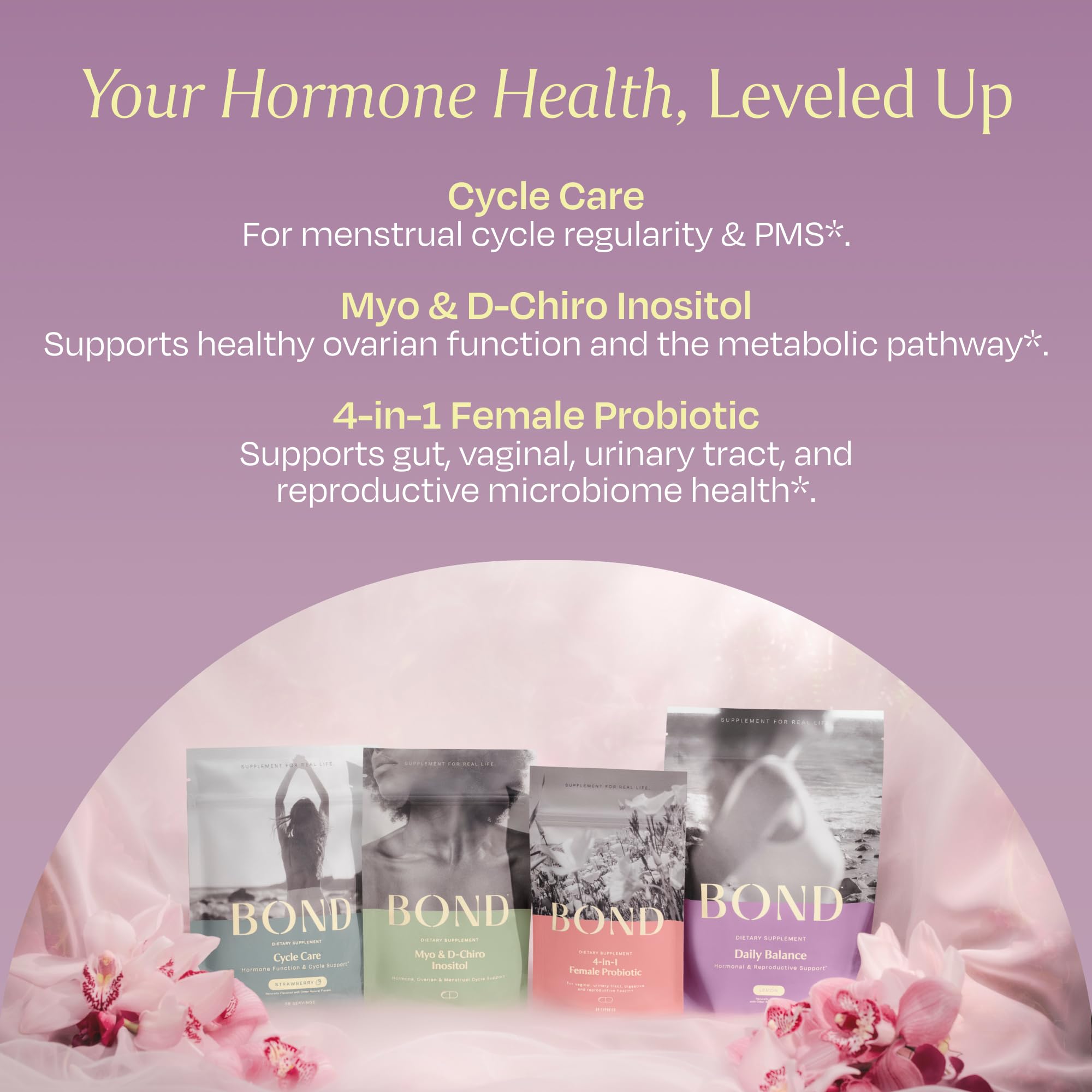 Bond Prenatal Vitamin Drink Mix third-party tested badge for trusted quality.