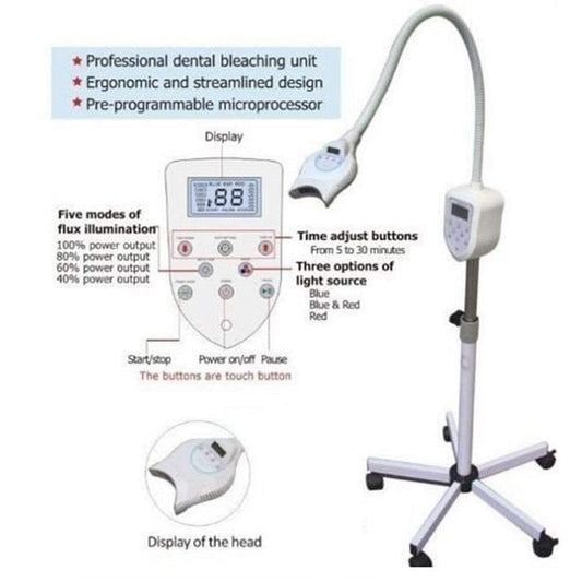 BONEW compact portable design for on-the-go whitening routine.