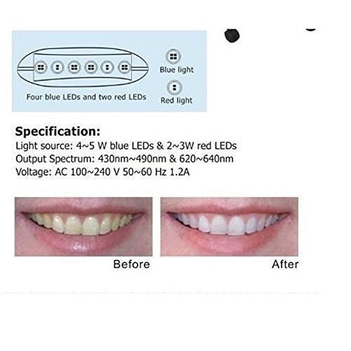 BONEW LED accelerator light close-up enhances whitening lamp performance.