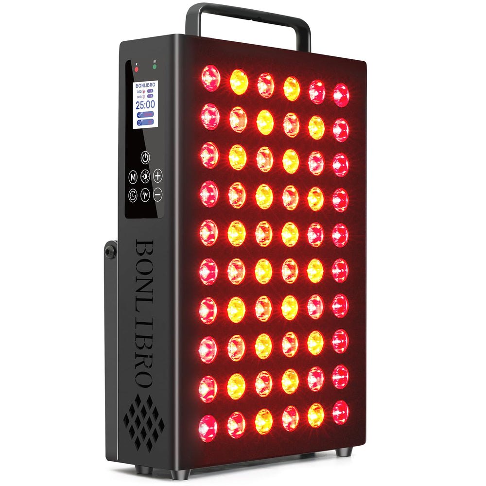 BONLIBRO BN-60 red light panel front view for at-home wellness support.