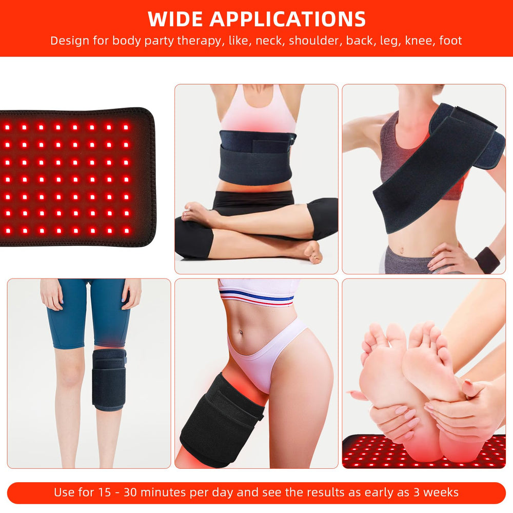 bonodave red light therapy pad for hands warm relief and flexibility