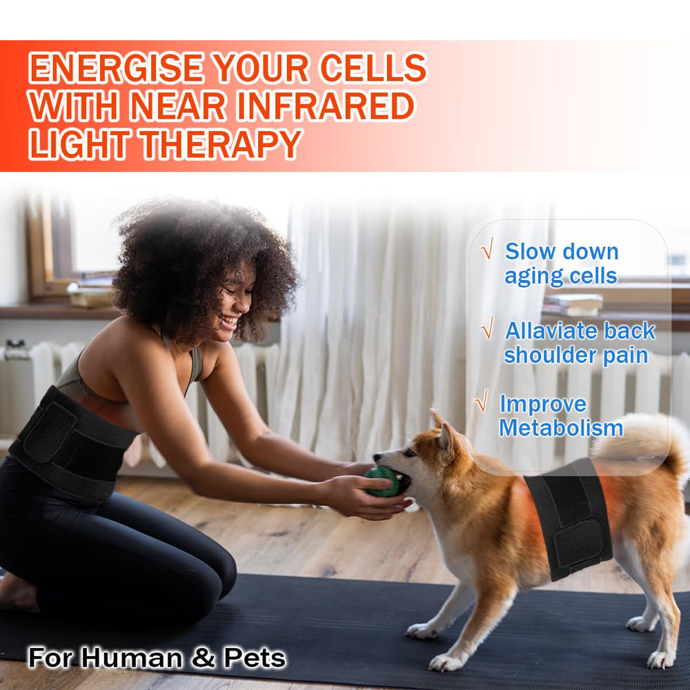 bonodave red light therapy pad USB adapter for portable power and on the go use