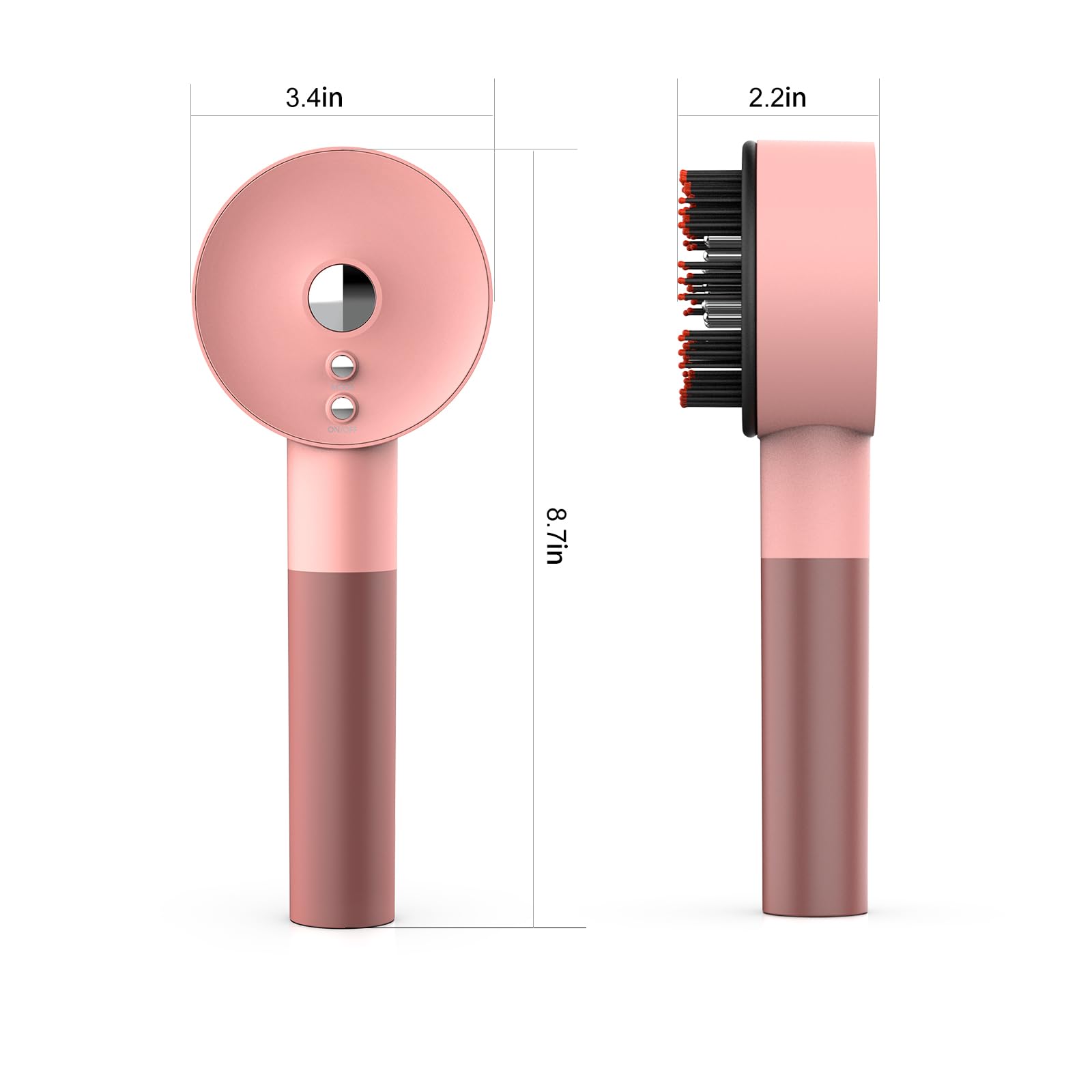 Bonshocon cordless rechargeable scalp massager for convenient daily use