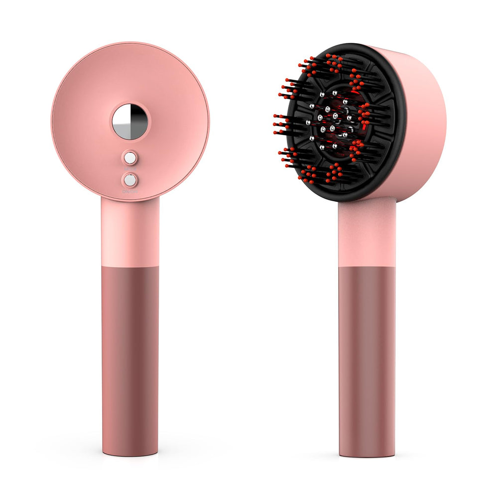 Bonshocon electric scalp massager with 2-in-1 brush for relaxing at home
