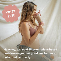 Boobie Body nutrition panel close-up with protein and carb details