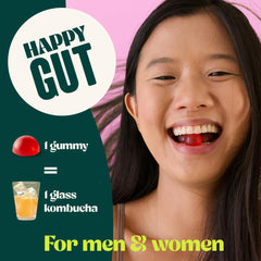 BoochBod on-the-go snack shows portable daily gut support.