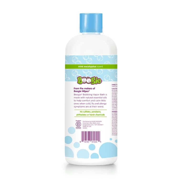 Boogie logo on product packaging signals gentle, dermatologist-tested care