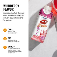 Boost Breeze fruit flavors collection presenting a refreshing daily option