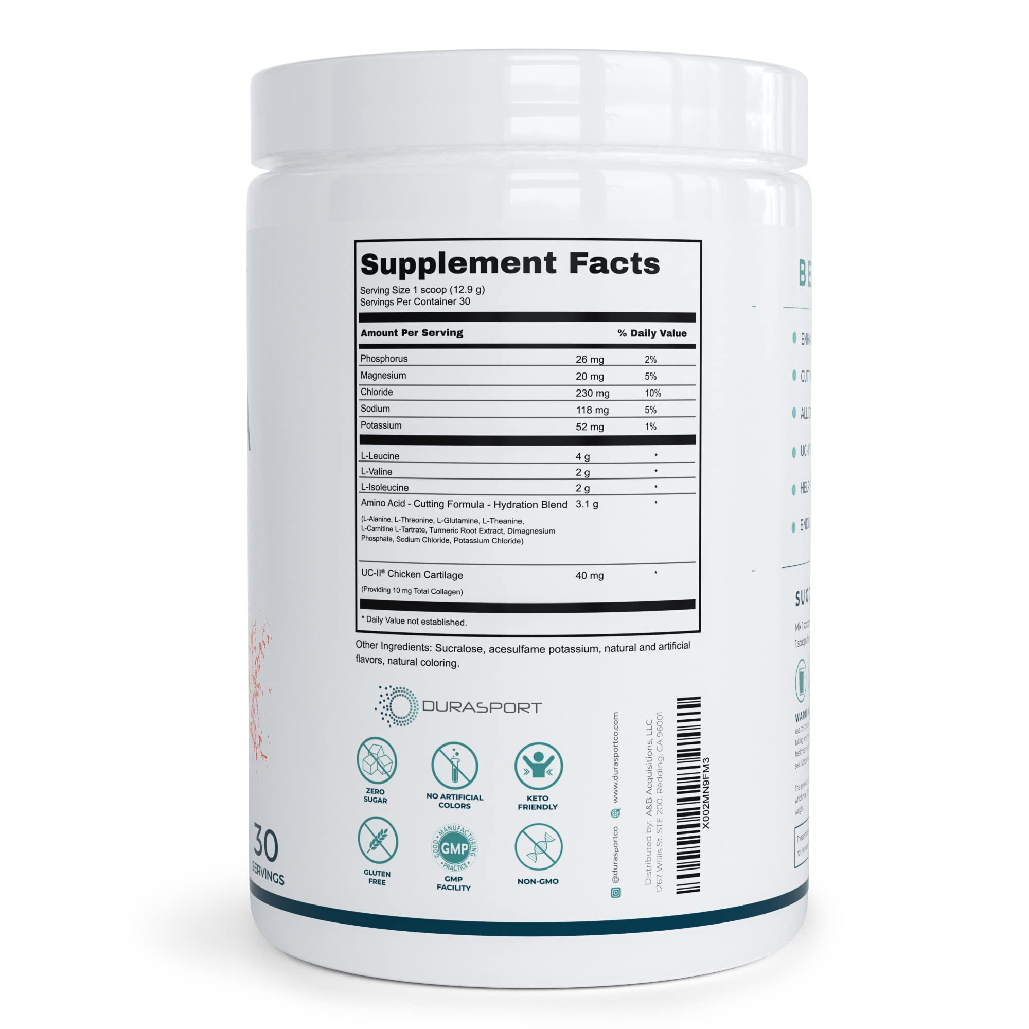 BOOST-IT NUTRITION Durasport athlete using product during cooldown for recovery.