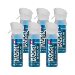 Boost Oxygen pocket-size Revive canister close-up for on-the-go respiratory support.