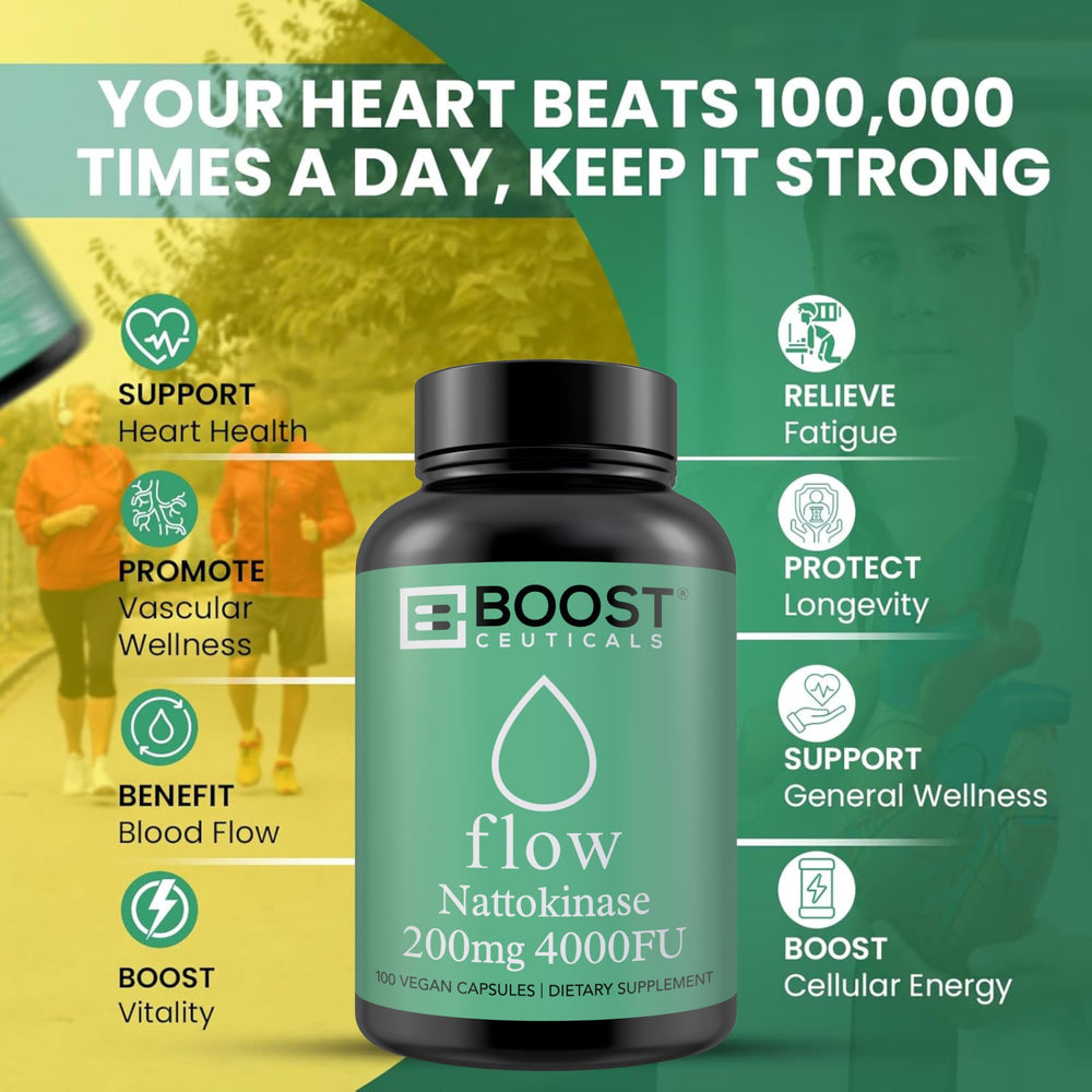 BoostCeuticals nattokinase 100-day supply pack – cost-effective ongoing support