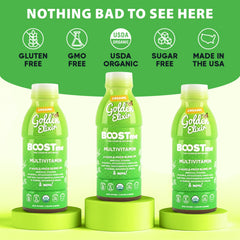 BoostMe Golden Elixir ingredients quinoa-aloe and superfoods highlight whole-food nutrition