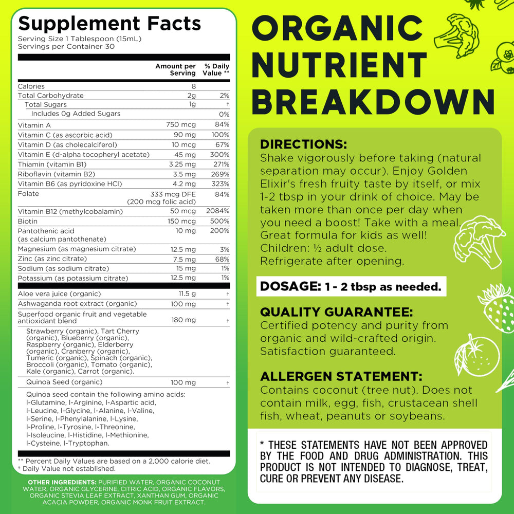 BoostMe Golden Elixir packaging-box presents plant-based formula and convenience