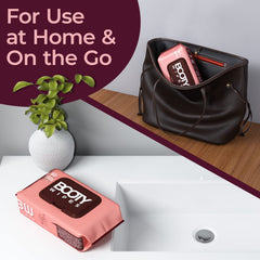 Booty Wipes multi-use wipes for body, face, and hands.