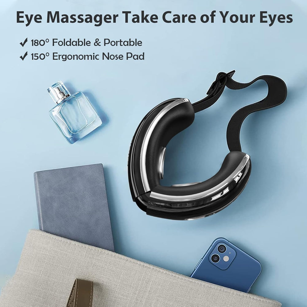 BOQUBOO Eye Massager two-button controls for quick use.