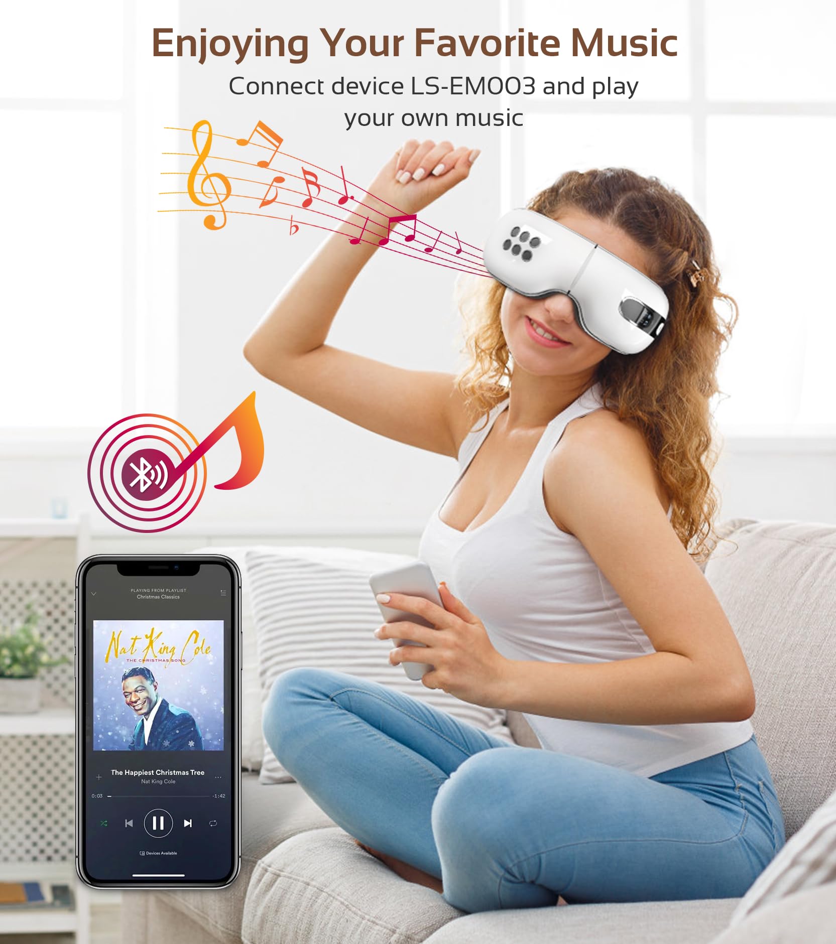 BOQUBOO Eye Massager with precision NTC-PID temperature control