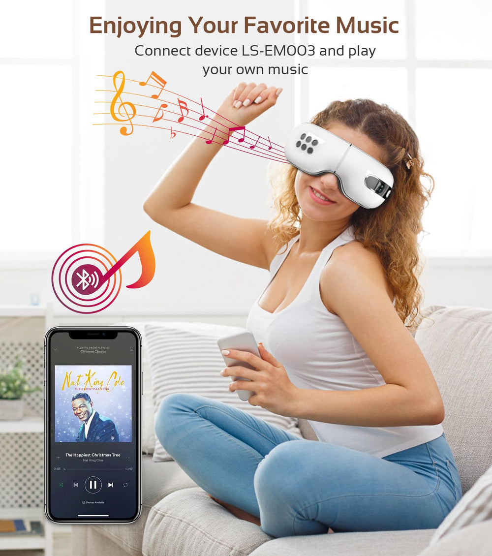 BOQUBOO Eye Massager with precision NTC-PID temperature control