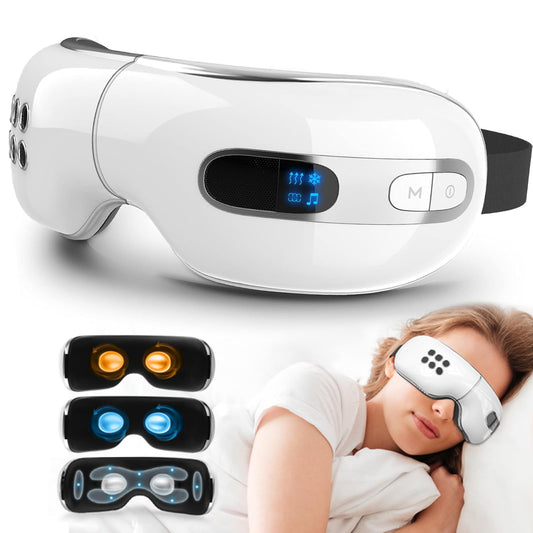 BOQUBOO eye massager with heat and cooling for soothing eye comfort.