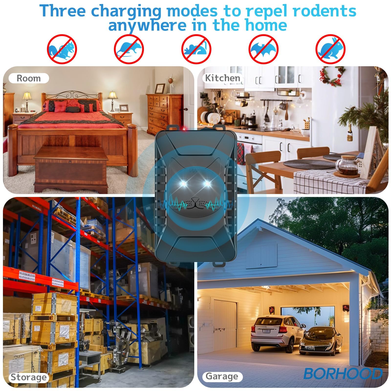 BORHOOD Indoor-outdoor use suitable for various locations and climates