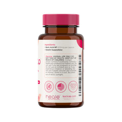 BoriCap suppositories pack shot for convenient at-home feminine care.