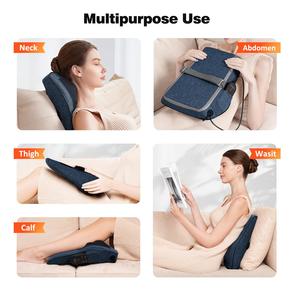 Boriwat full-body massage capability for neck, back, shoulders, and legs.