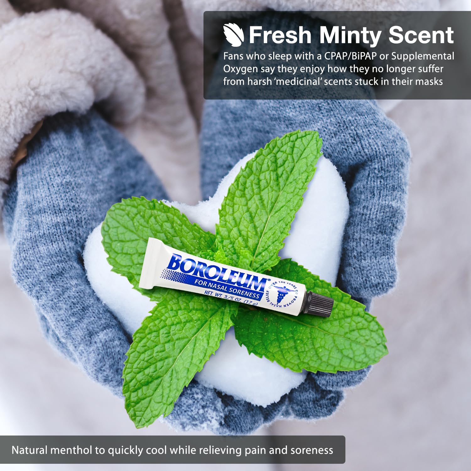 Boroleum lightweight formula applies smoothly without burning or greasiness.