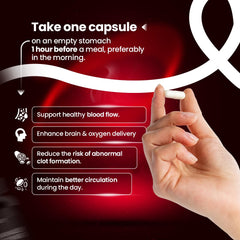 BOSCENT Lumbrokinase capsules in hand illustrate convenient daily use.