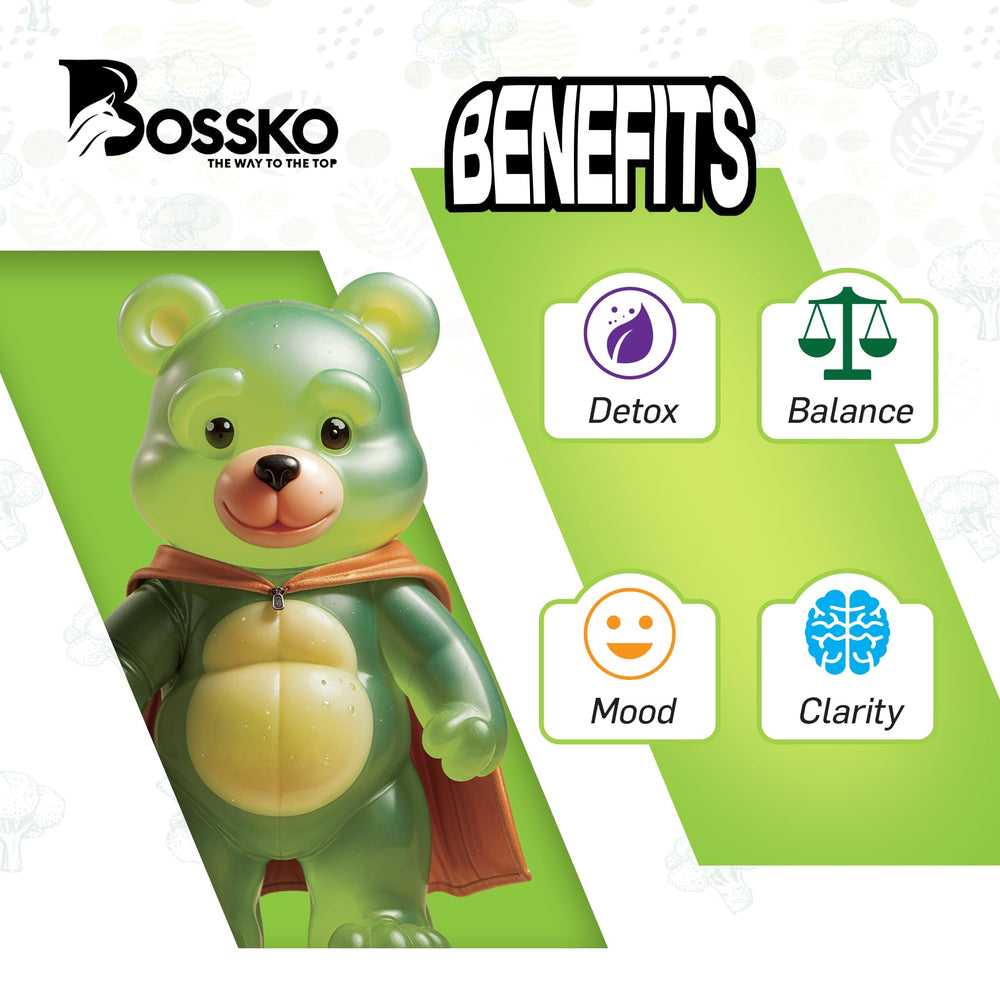 Bossko Sulforaphane Gummies lab-tested quality for purity and potency.