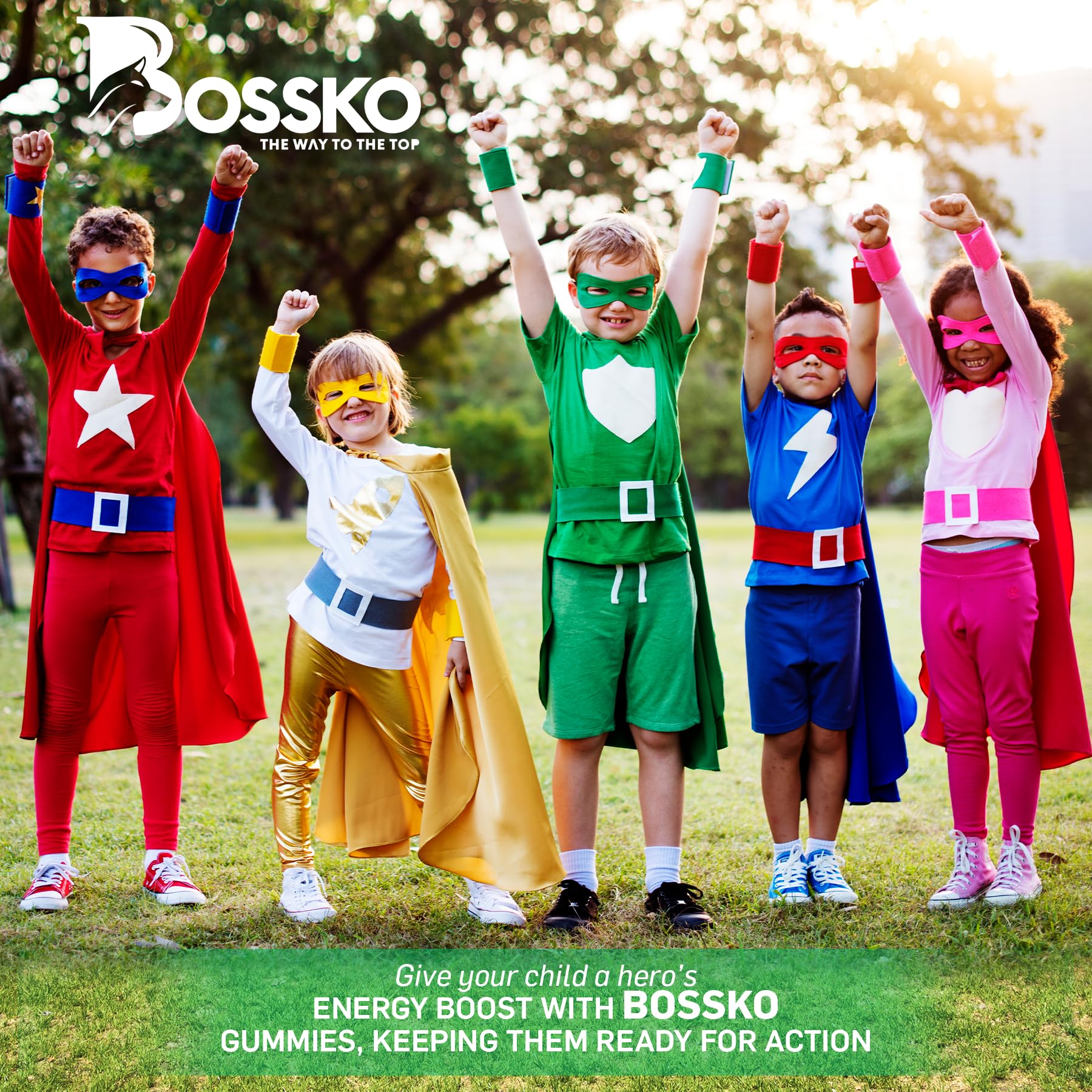 Bossko Sulforaphane Gummies with mixed berry flavors offer tasty, sugar-free daily enjoyment.