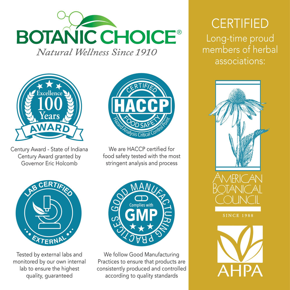 Botanic Choice OptiGold Vision lifestyle image featuring reading with comfortable eyes