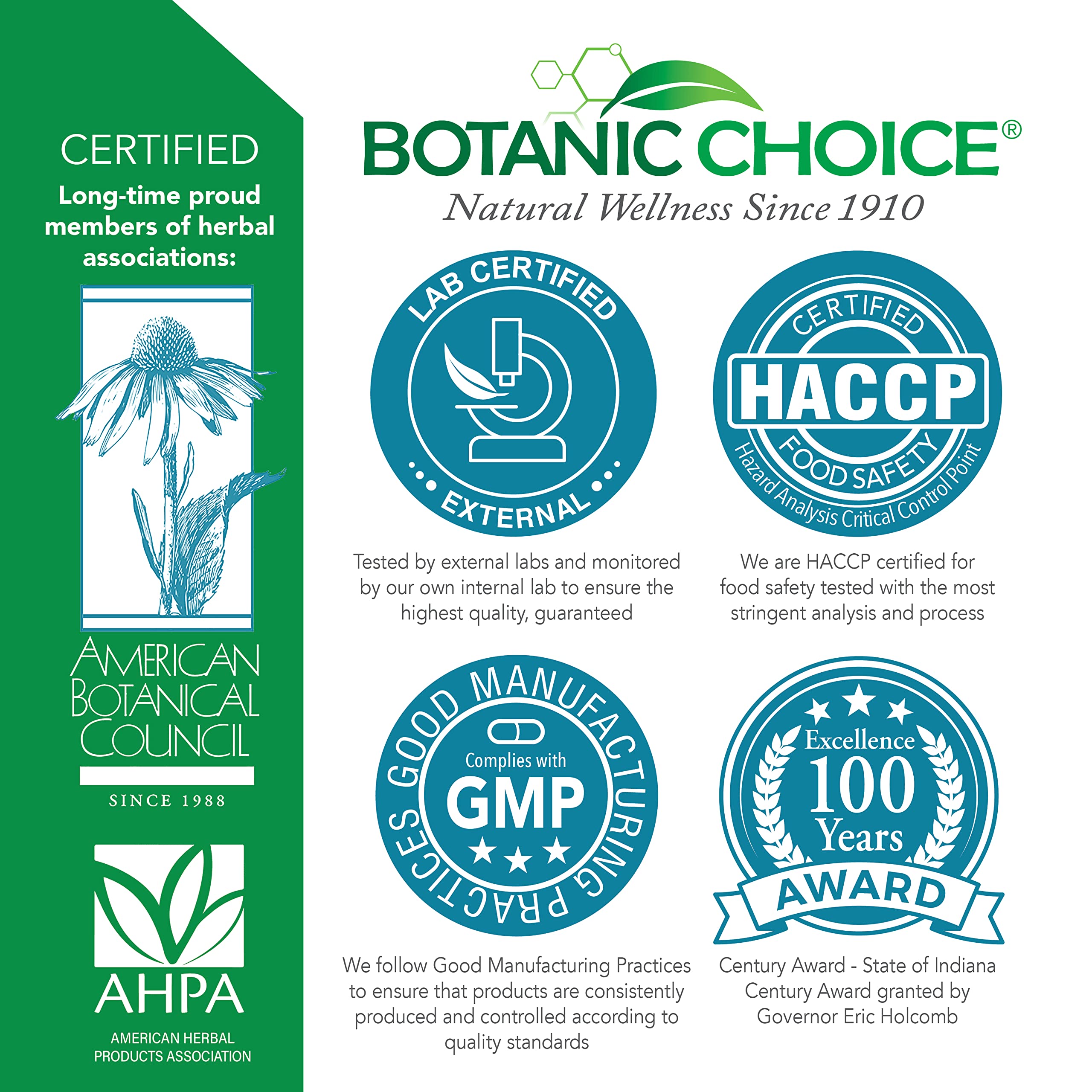 Botanic Choice Prostate 9 Complex bottle pour demonstrates easy dosing.