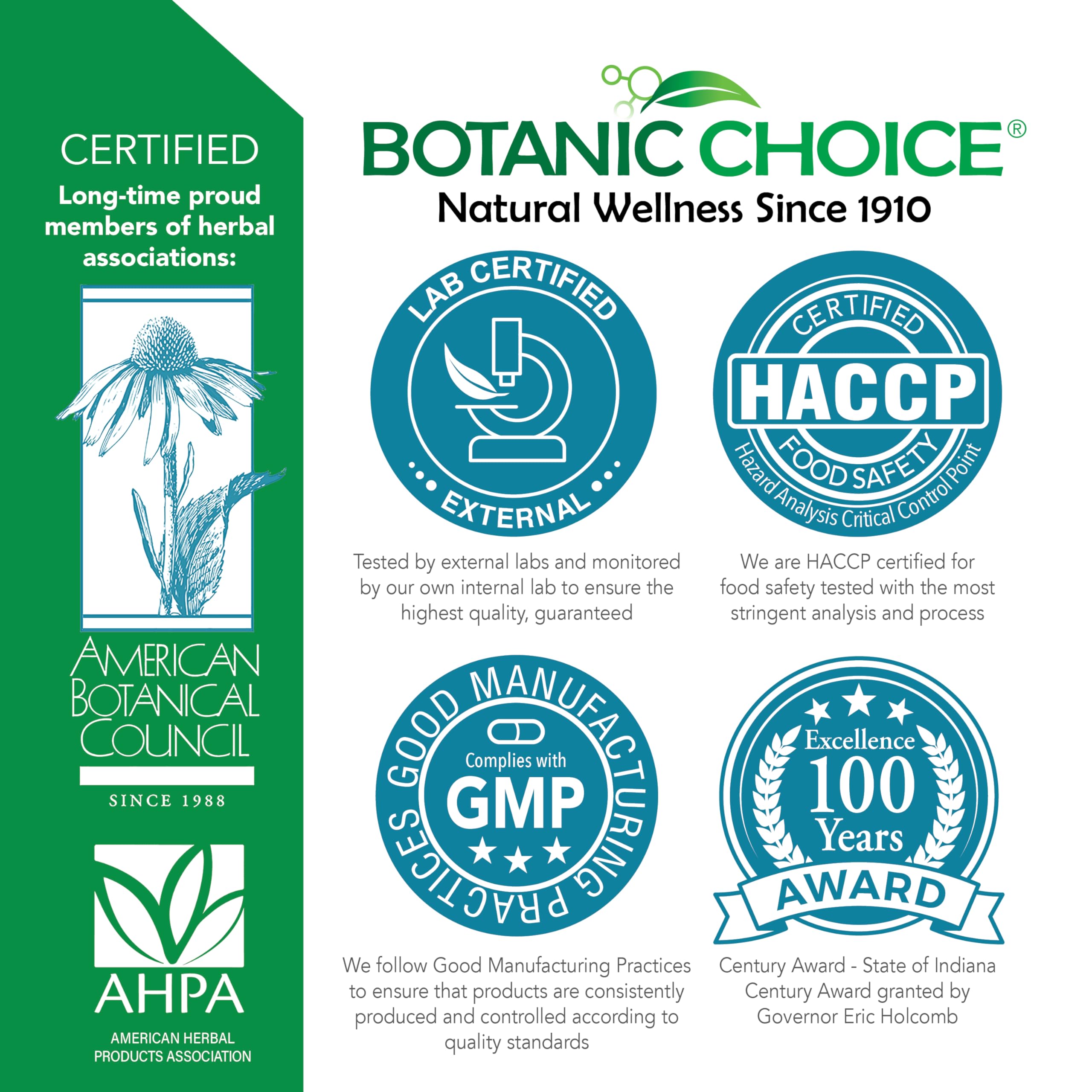 Botanic Choice two-pack display highlights convenience and savings.