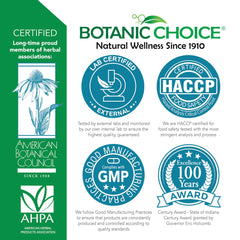 Botanic Choice two-pack display highlights convenience and savings.